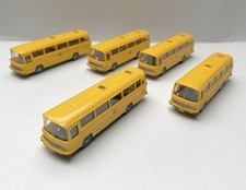Wiking H0 5 Stück Mercedes O302 Post Omnibus