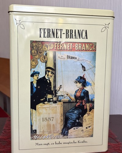 Fernet branca werbeblechdose - fernet,