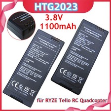 2x Ersatz 3.8V 1100mAh Lithium