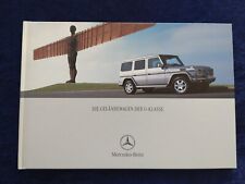MERCEDES W463 G-Klasse G270 CDI G 400 CDI G 320 G 500 G55 AMG Prospekt 08.2003