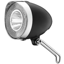 Fahrrad Batterie Scheinwerfer 20 Lux MARWI Klassik LED Schalter StVZO schwarz