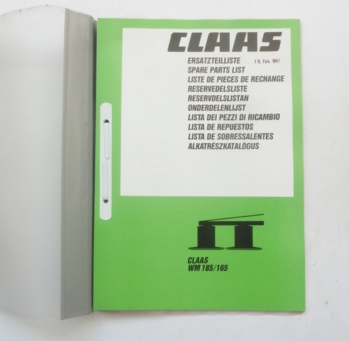 Claas wirbelmäher 185 - wm,