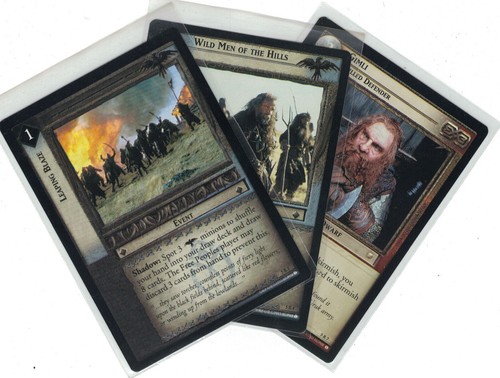 Lord the rings ccg battle - rings,