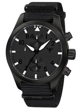 KHS Herrenuhr Airleader Chronograph Stahl Schwarz XTAC Chrono AIRBSCXT.NB