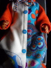 Puppenkleidung Schlafsack für