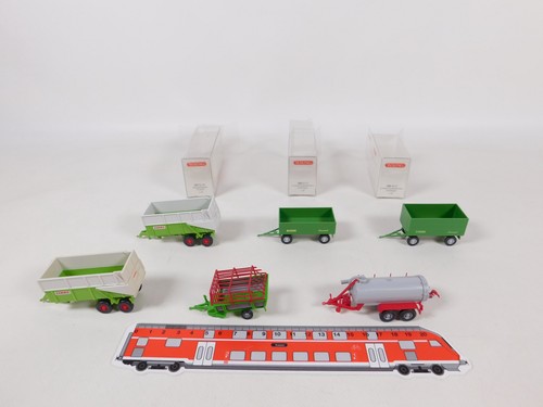 Wiking 6x anhänger - wiking, 1:87