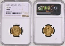 Stempelglanz - 10 Mark GOLD -