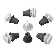 10x Tür Zierleistenklammer