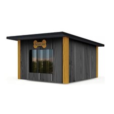 Hundehütte outdoor isoliert - hundehütte,
