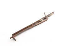 1 x alter Türriegel Schubriegel Bolzenriegel Schlossriegel Vintage 