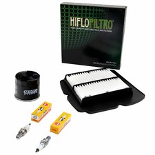 Set Wartung für Suzuki SV 650 BY SV650 S 2003-06 Luftfilter Ölfilter Zündkerzen