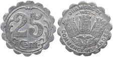 Frankreich - France Chambre de Commerce des Landes 25 Centimes 1922