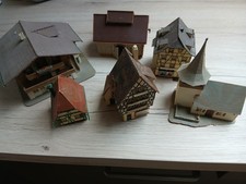 Spur N Gebäude Set aus