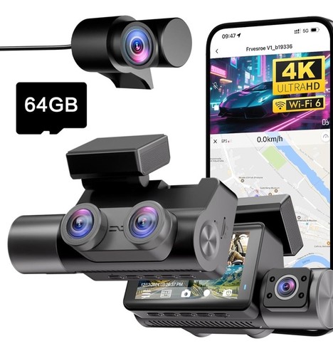 Frvesroe kanal dashcam auto - 3-kanal,