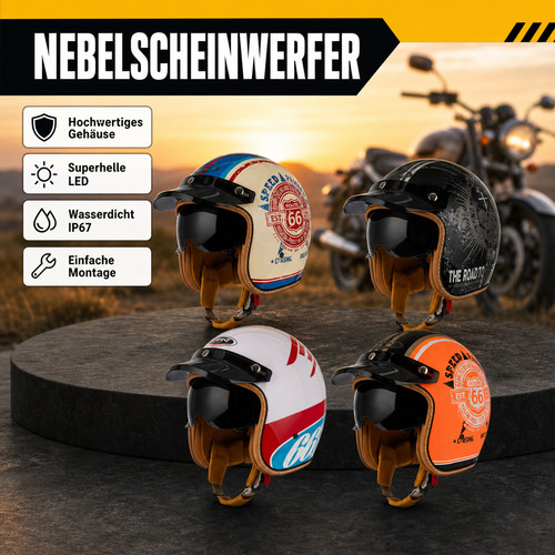 Harley stil quadhelm - harley,