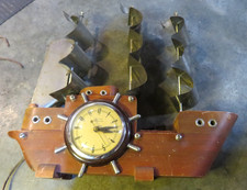 Vintage MCM United Wood Ship