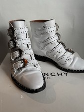 Givenchy Studded Boots Gr. 36 Weiß With Box And dustbag White Leather
