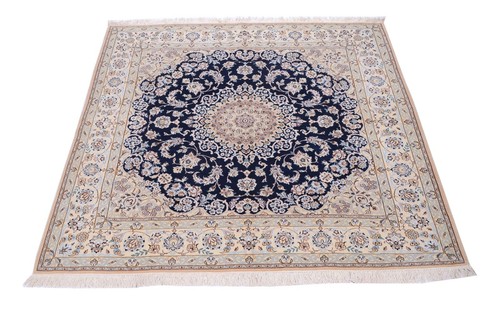 Orientteppich quadratisch nain - orientteppich,