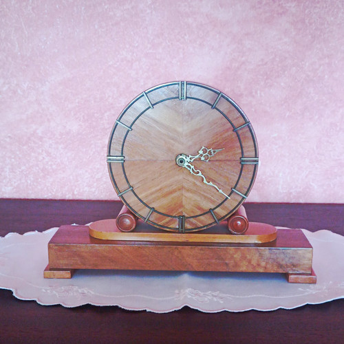 Kieninger tischuhr holz rund - kieninger,