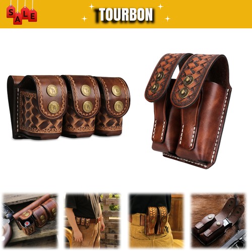 Tourbon leder revolver triple - tourbon,