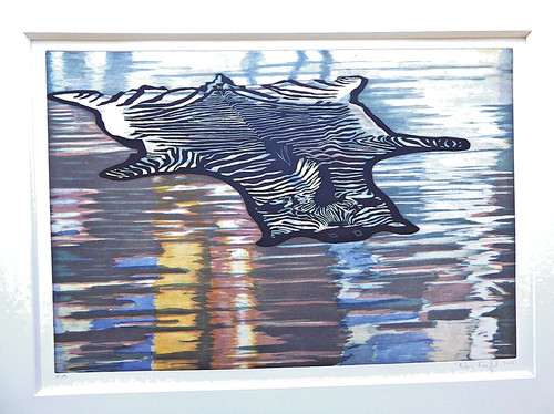 Karin kneffel zebrafell - "zebrafell",