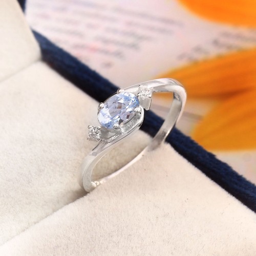Aaa aquamarin ring - aaa,