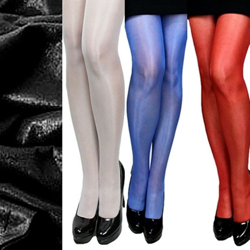 Satin hochglanz strumpfhose - hochglanz,