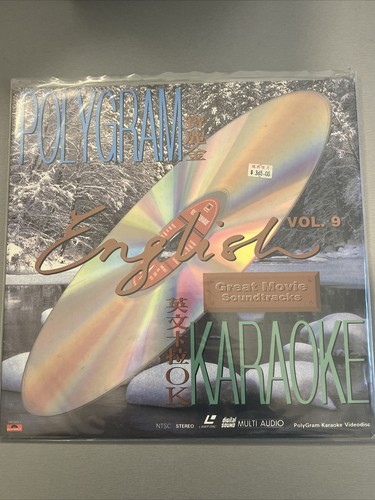 Laserdisc polygram english - polygram,