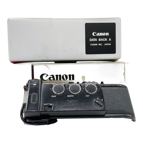 Canon data back databack in - back, a