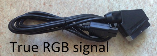 New rgb cable for - for, ntsc