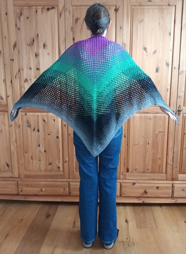 Dreieckstuch stola handarbeit - stola,