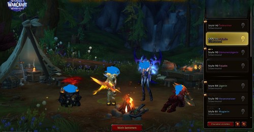 Wow high end account - wow,