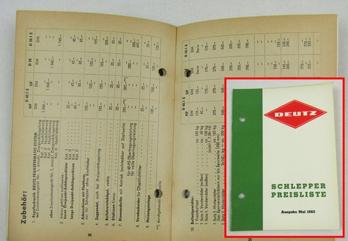 Deutz d15 d25 d30 - d30, d40