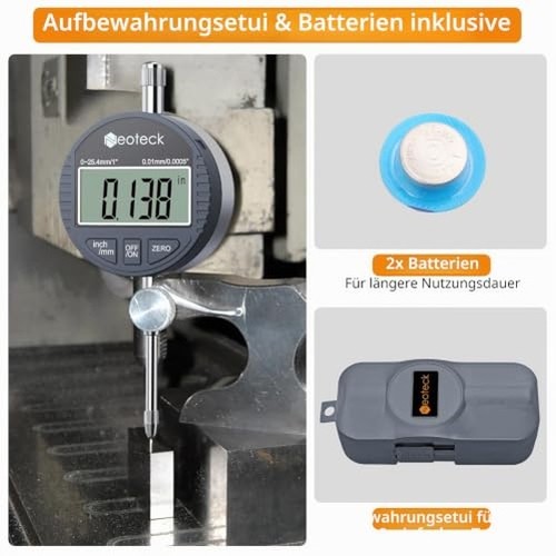 Digitale messuhr 0005 - messuhr, 0.01/0.0005''