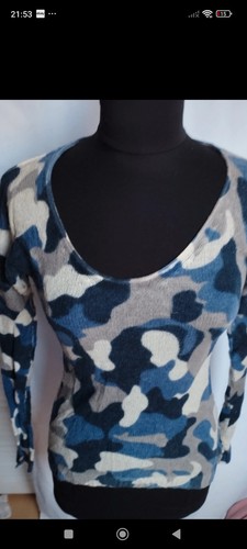 Camouflage pullover reine - xs,
