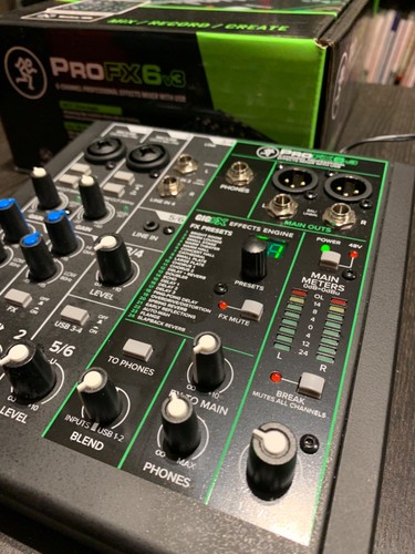 Mackie pro fx6v3 - pro, kleinmixer