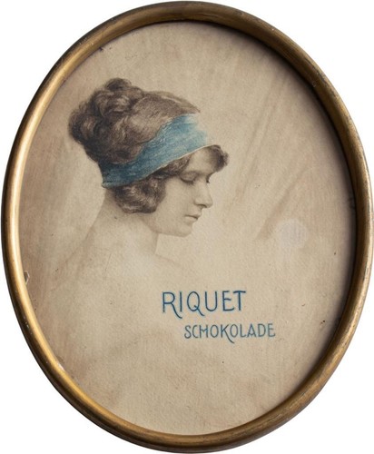 Original werbeschild riquet - original,