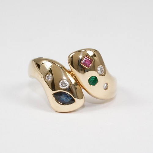 Ring 585 gold karat mit - 585,