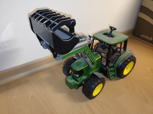 Bruder traktor john - traktor, mit