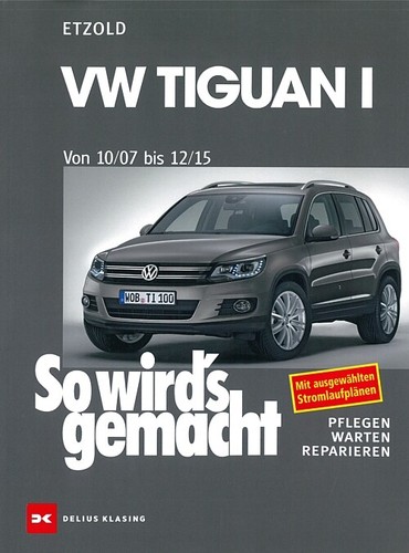 Tiguan reparaturanleitung - vw, tiguan,