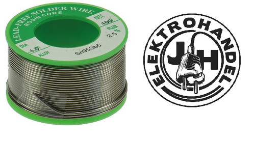 Lötzinn auf rolle 100g - lötzinn, Ø1mm