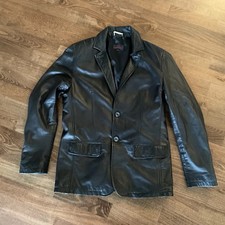 Lederjacke blazer offset - blazer,