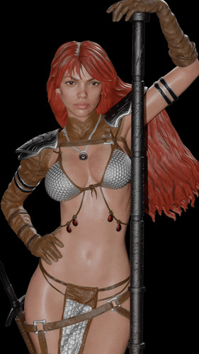 Red sonja unbemalter - sonja,