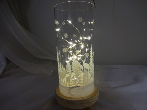 Beleuchteter glaszylinder - beleuchteter,