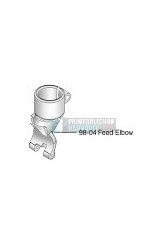 Tippmann feed elbow - elbow, /