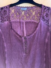 Schönes lila top shirt - top, t-shirt
