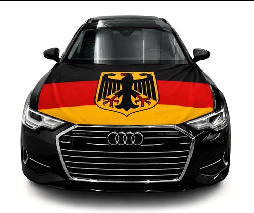 Motorhauben flagge deutschland - motorhauben,