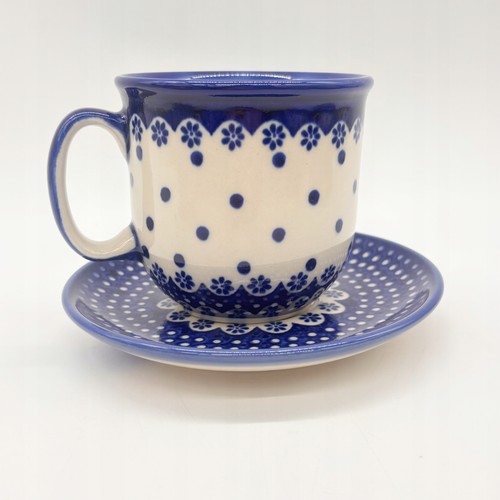 Tasse mit untertasse bunzlauer - tasse,