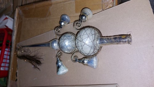 Christbaumspitze mit glocken - christbaumspitze,