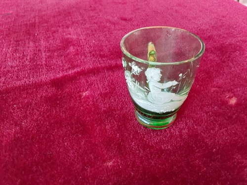 Grünes henkelglas - grünes,
